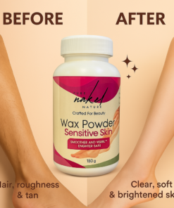 Alternative view of PURE NAKED NATURE Hair Removal Waxing Powder for Clear Smooth Skin with Goodness of Aloe Vera - 150gm (Pack of 1)