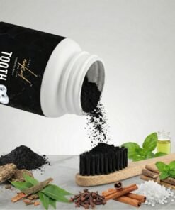 Alternative view of Pure Naked Nature Ayurvedic Tooth Powder – Traditional Desi Cow Dung Ash & Activated Charcoal Formula – Natural Teeth Whitening & Gum Strengthening – Fluoride-Free & Chemical-Free 50GM (PACK OF 1)