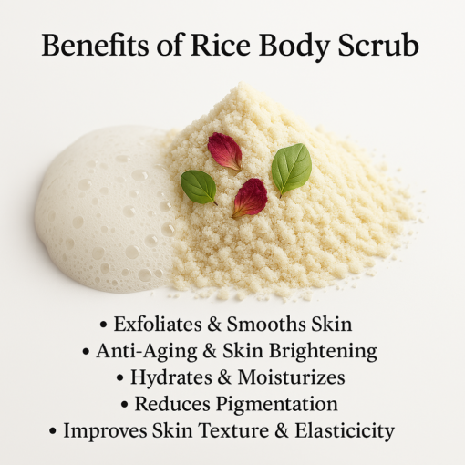 Rice foaming body scrub  (powder base ) - Image 7