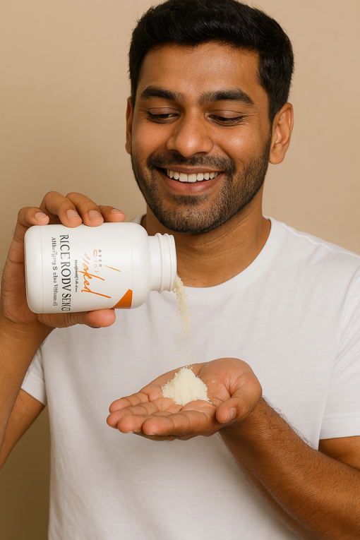 Rice foaming body scrub  (powder base ) - Image 10