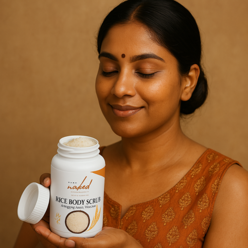 Rice foaming body scrub  (powder base ) - Image 12