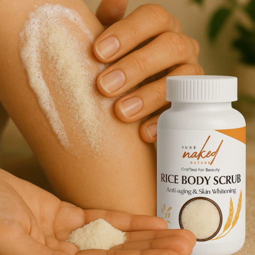 Rice foaming body scrub  (powder base ) - Image 2