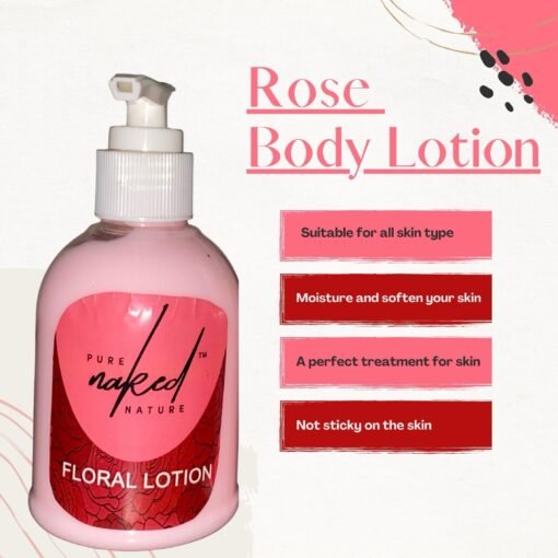 Rose body lotion - Image 2
