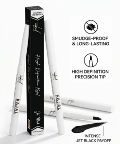 KAJAL PENCIL smudge proof and water proof -12 hours resistant.
