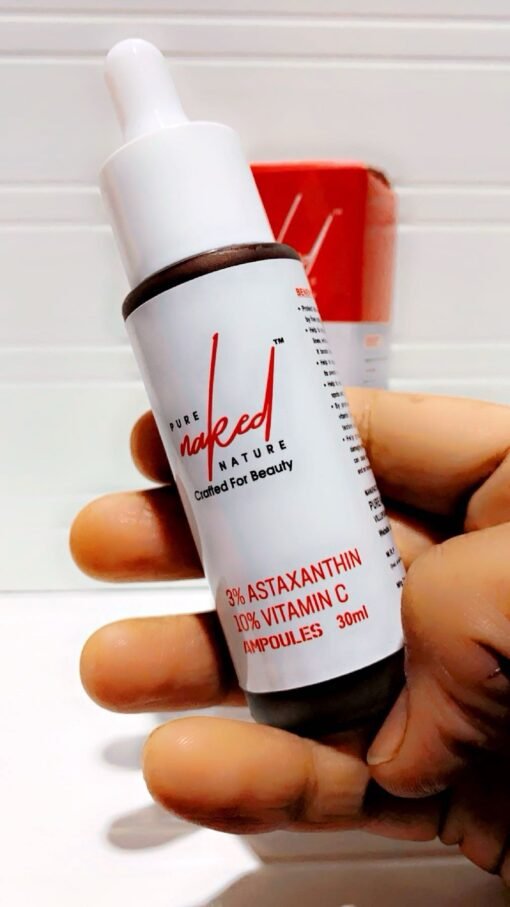 3% ASTAXANTHIN 10% VITAMIN C AMPOULES 30 ml - Image 2