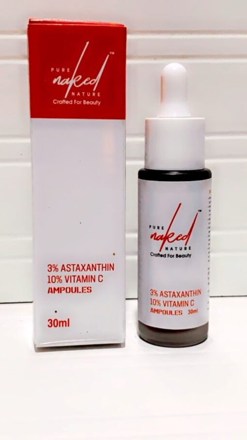 3% ASTAXANTHIN 10% VITAMIN C AMPOULES 30 ml