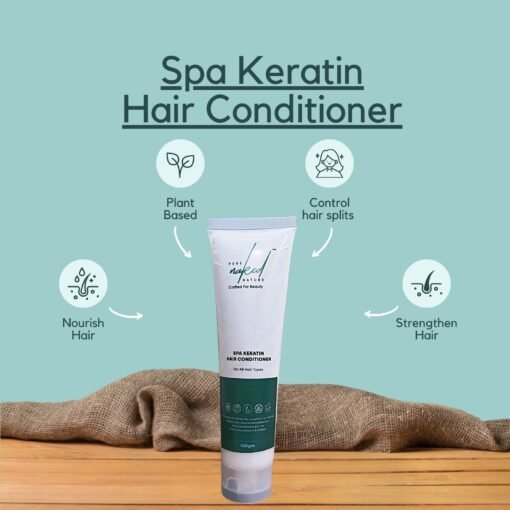 PURE NAKED NATURE SPA KERATIN HAIR CONDITIONER 100gm - Image 3