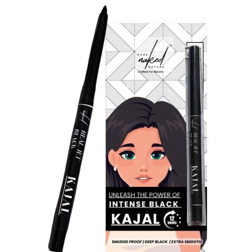 KAJAL PENCIL smudge proof and water proof -12 hours resistant.