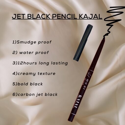 KAJAL PENCIL smudge proof and water proof -12 hours resistant. - Image 5