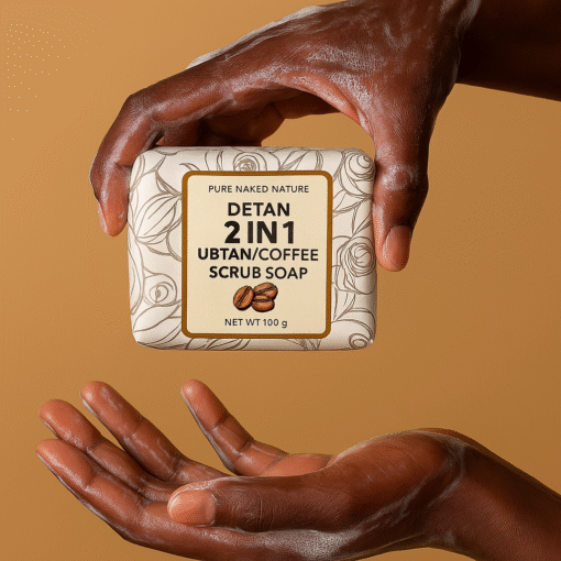 Ubtan Coffee Scrub Soap Bar | Natural Exfoliating & Brightening Bathing Bar with Coffee & Ubtan for Glowing, Smooth Skin – Handmade Herbal Soap for Men & Women - 100g (cold process) - Image 7