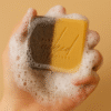 Ubtan Coffee Scrub Soap Bar | Natural Exfoliating & Brightening Bathing Bar with Coffee & Ubtan for Glowing, Smooth Skin – Handmade Herbal Soap for Men & Women - 100g (cold process)