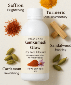 Kumkumadi facewash powder base (glow mix al 25 herbs )